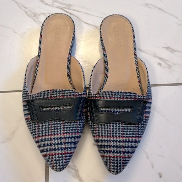 J. Crew tweed mules size 6 - Picture 1 of 5